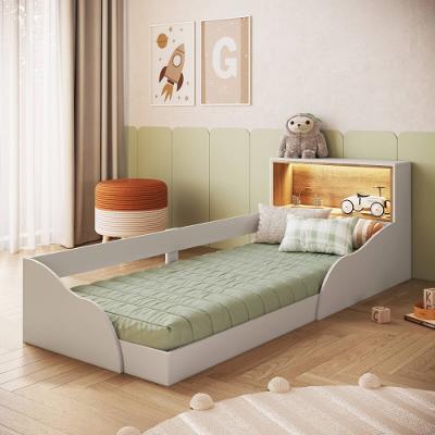 Cama Infantil Montessoriana com LED Solteiro Lille Art in Móveis