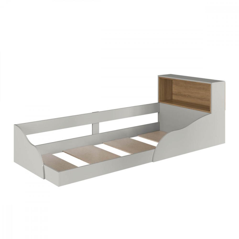 Quarto Infantil Cama Solteiro Montessoriana Led e Cômoda CJ082 Lille - 10