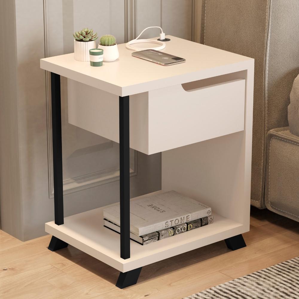 Mesa de Cabeceira 1 Gaveta JB 1010 JB Móveis - 1