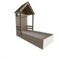 Cama Infantil com 2 Gavetas Mel Bramov - 5