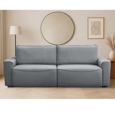 Sofá 4 Lugares Retrátil Reclinável 250cm Linho Nobile Ferguile