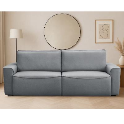 Sofá 4 Lugares Retrátil Reclinável 280cm Linho Nobile Ferguile