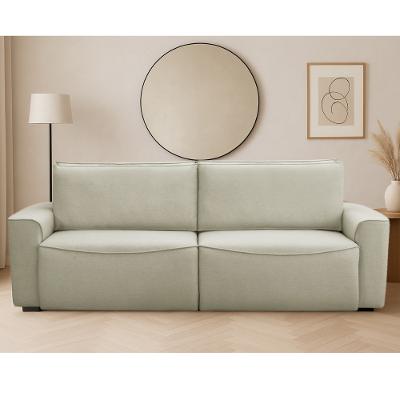 Sofá 4 Lugares Retrátil Reclinável 280cm Linho Nobile Ferguile
