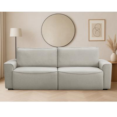 Sofá 4 Lugares Retrátil Reclinável 280cm Linho Nobile Ferguile