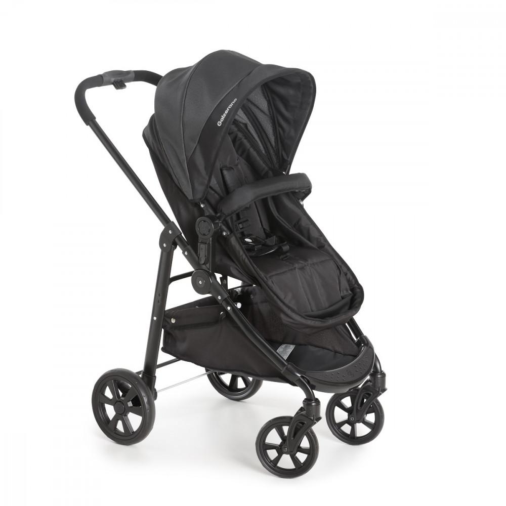 Carrinho de Bebê Olympus New Black com Bebê Conforto Grid Galzerano - 3
