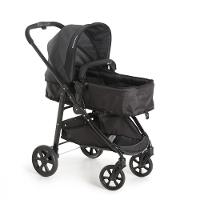 Carrinho de Bebê Olympus New Black com Bebê Conforto Grid Galzerano - 2