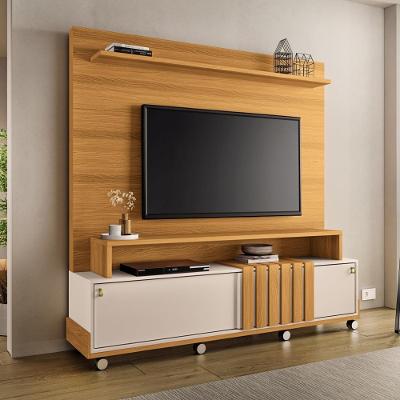 Estante Home para TV até 65 Polegadas 2 Portas de Correr com Rodízios Bold HB Móveis
