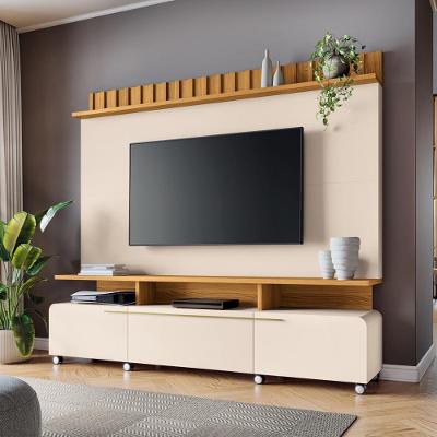 Estante Home para TV até 70 Polegadas 2 Portas 1 Gaveta com Rodízios Artís HB Móveis
