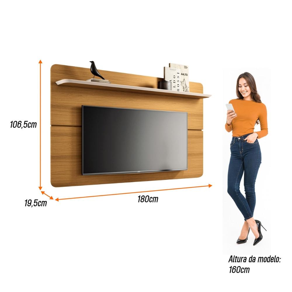 Painel para TV até 70 Polegadas Curv HB Móveis - 2
