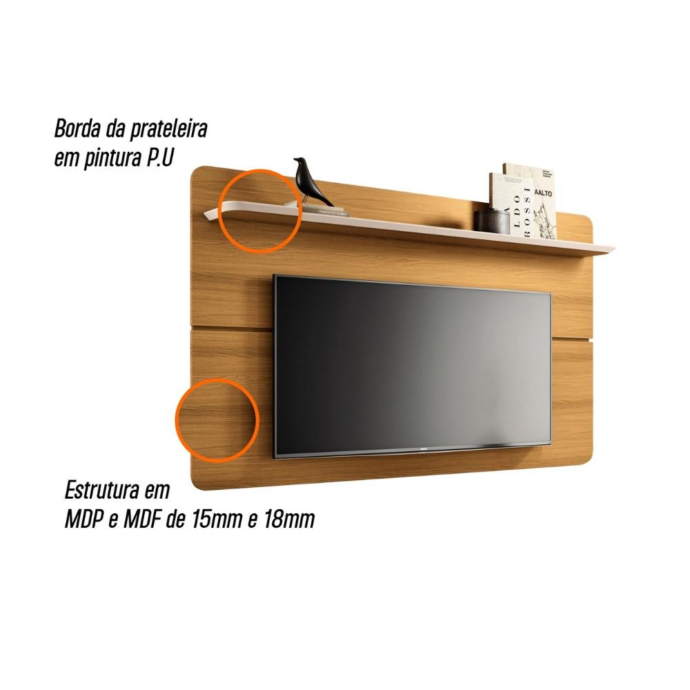 Painel para TV até 70 Polegadas Curv HB Móveis - 4