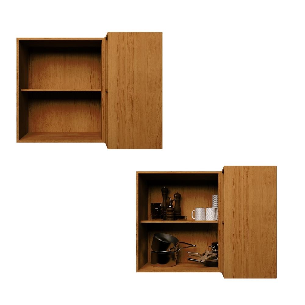 Armario Aereo 1 Porta 92,5cm Denver Herval - 3