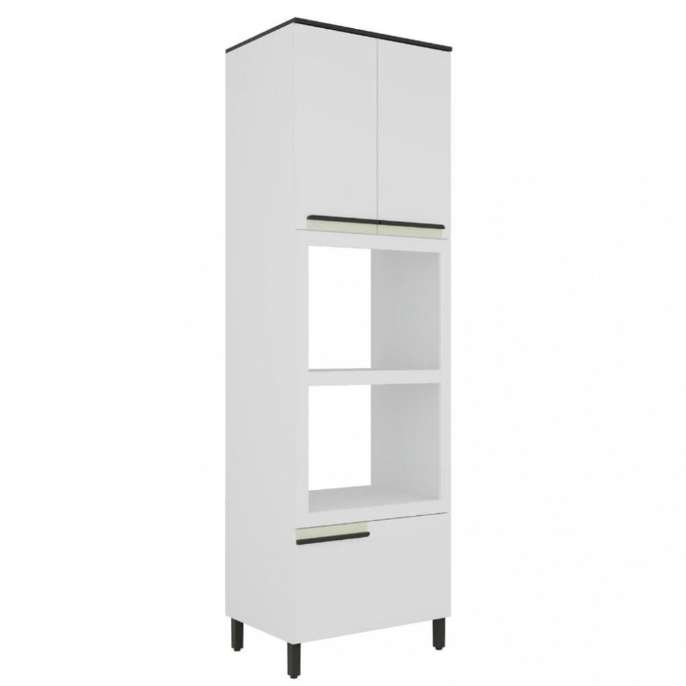 Paneleiro Torre Quente 2 Portas 1 Gaveta Manhattan Herval - 1