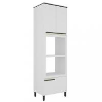 Paneleiro Torre Quente 2 Portas 1 Gaveta Manhattan Herval - 1