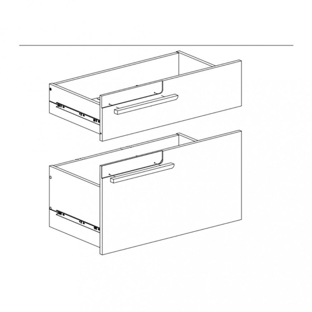 Paneleiro Torre Quente 2 Portas 3 Gavetas 70cm Manhattan Herval - 6