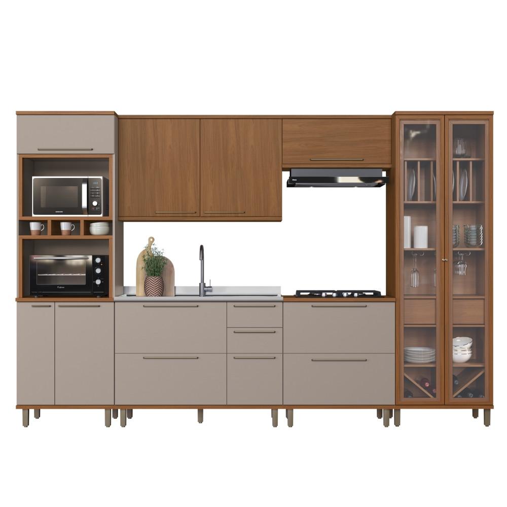 Cozinha Modulada 6 Peças sem Tampo Munique Indekes - 2