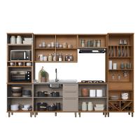 Cozinha Modulada 6 Peças sem Tampo Munique Indekes - 3