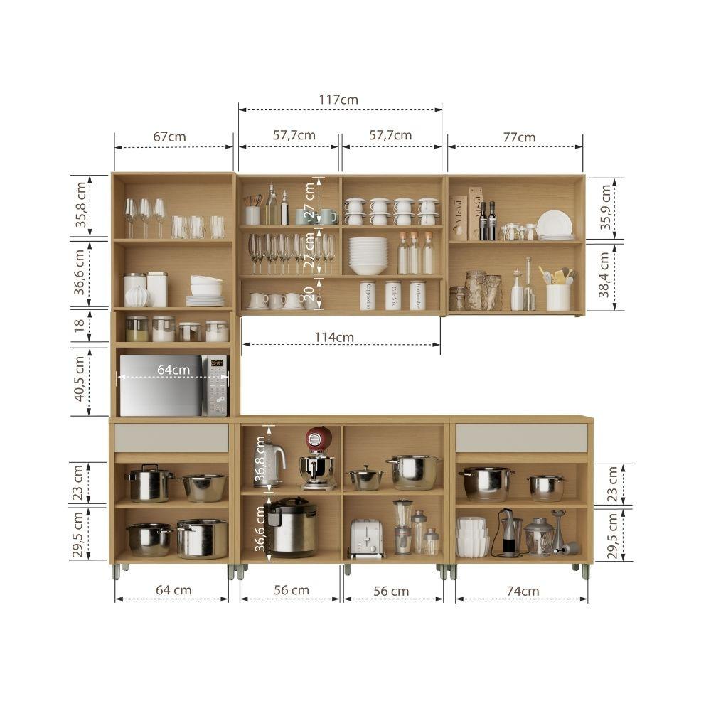 Cozinha Modulada 5 peças Multi I Nesher - 3