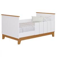 Quarto bebê gêmeos com 2 Berços Mini Cama Liza com 2 Colchões Gazin Permobili - 3