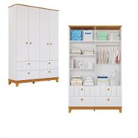 Quarto de Bebê com Guarda Roupa Berço e Colchão Liza Permobili - 3