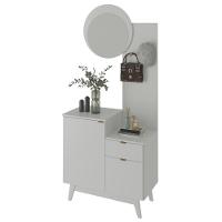 Aparador com Espelho 2 Portas 1 Gaveta AP2311 Tecno mobili - 3