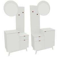 Aparador com Espelho 2 Portas 1 Gaveta AP2311 Tecno mobili