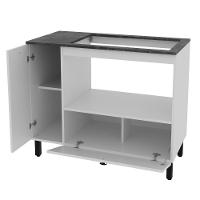 Balcão para Cooktop 5 Bocas 2 Portas BL3316 Tecno Mobili