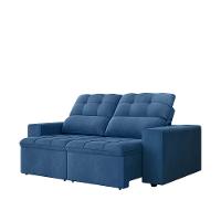 Sofá 3 Lugares Retrátil Reclinável 180cm Suede Roma Flash - 3