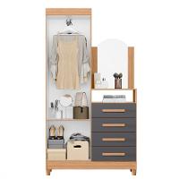 Cômoda Penteadeira 4 Gavetas Espelho Capri Damulti - 3