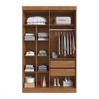 Guarda Roupa Solteiro 4 Portas Em MDF Melbourne Doripel - 3