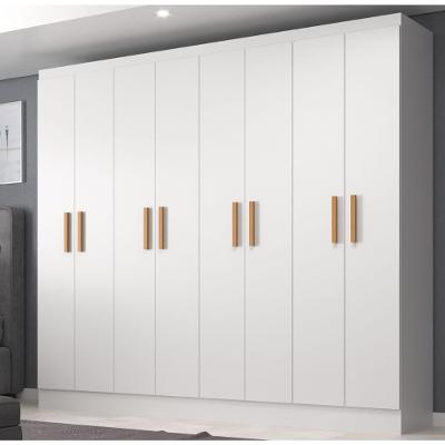 Guarda Roupa Casal 8 Portas Paris Evidência Móveis
