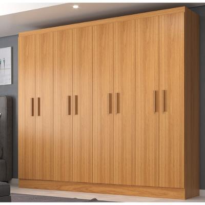 Guarda Roupa Casal 8 Portas Paris Evidência Móveis