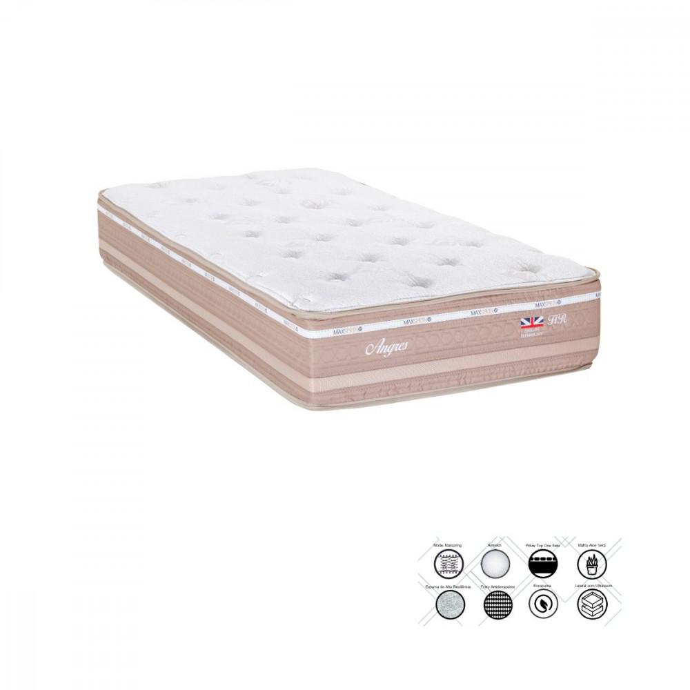Colchão Solteirão 108cm Mola Ensacada Angres Maxspring Herval - 4