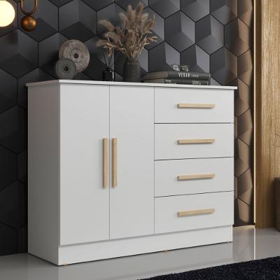 Cômoda 4 Gavetas 2 Portas Bariloche Móveis Sul