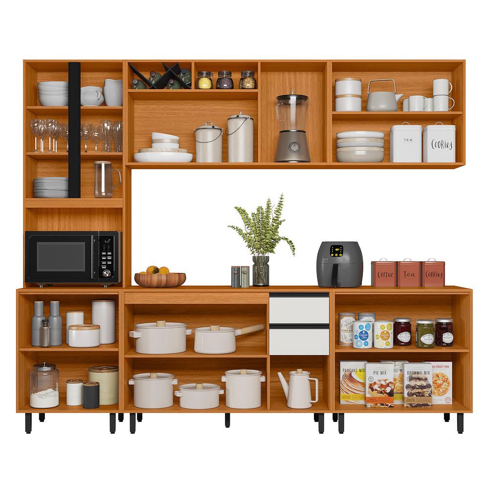 Cozinha Modulada 5 Peças sem Pia Ravena Poliman - 3
