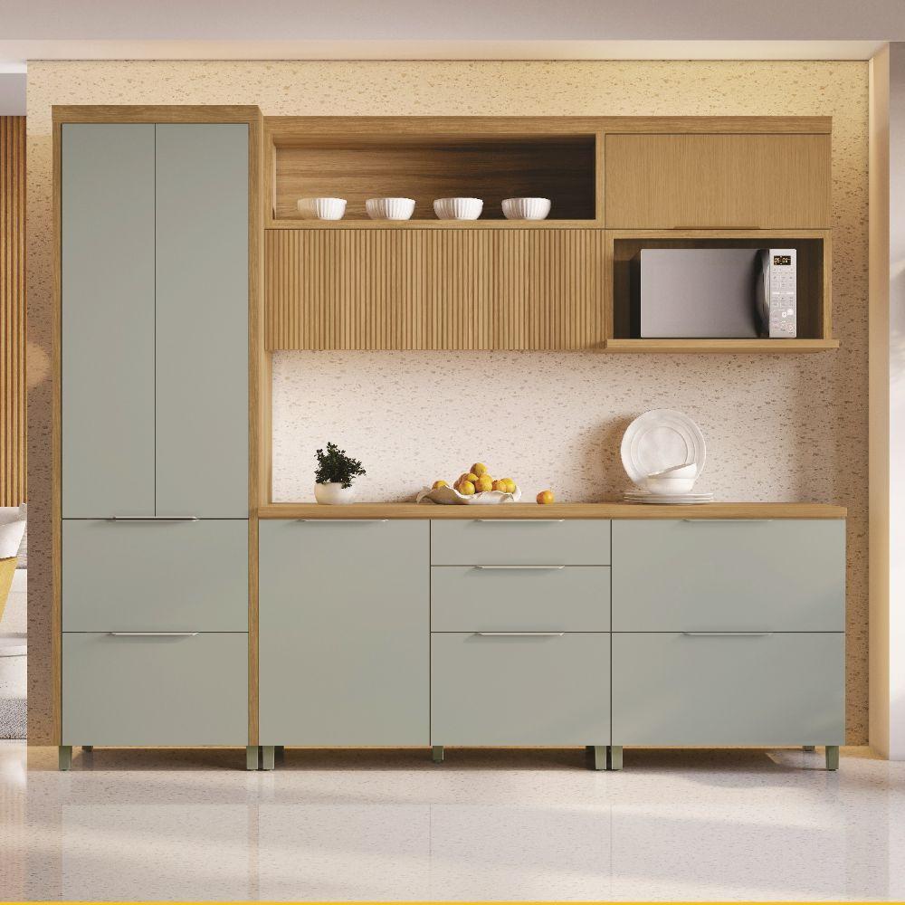 Cozinha Modulada 5 Peças com Tampo MDF Marquesa Nesher - 1