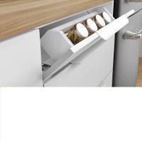 Cozinha Modulada 7 Peças Ripado com Tampo MDF Marquesa Nesher - 6