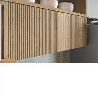 Cozinha Modulada 7 Peças Ripado com Tampo MDF Marquesa Nesher - 7