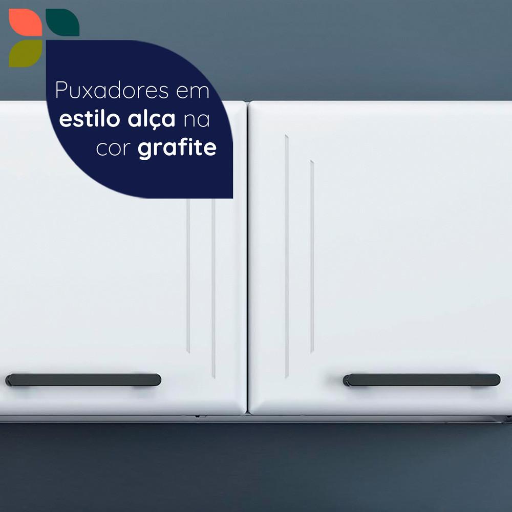 Armário Aéreo em Aço 2 Portas Liz Telasul - 5