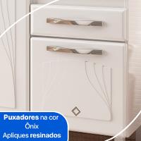 Balcão de Pia em Aço 3 Portas 2 Gavetas 120cm com Tampo - 5