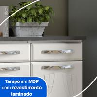 Balcão em Aço 2 Portas 2 Gavetas Star New Telasul - 6