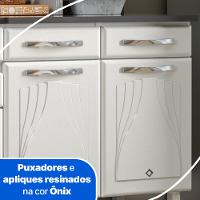 Balcão em Aço 2 Portas 2 Gavetas Star New Telasul - 7