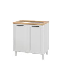 Balcão para Cooktop em Aço 4 Bocas 2 Portas Liz Telasul - 1