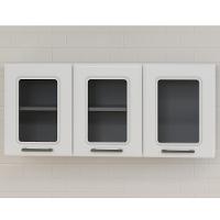 Armário Aéreo em Aço 3 Portas de Vidro Liz Telasul - 3