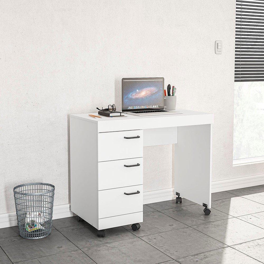 Escrivaninha 3 Gavetas Osaka Politorno - 1