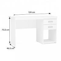 Mesa para Computador 2 Gavetas Malta 1171 Politorno - 4