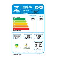Fogão 5 Bocas Dako Magister Style com Frente de Vidro Espelhado