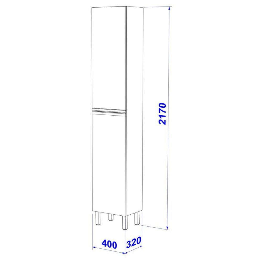 Paneleiro 2 Portas 40cm Star Indekes - 3