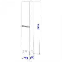 Paneleiro 2 Portas 40cm Star Indekes - 3