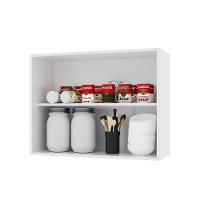 Armário Aéreo de Cozinha 2 Portas 80cm Star Indekes - 2