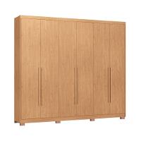 Guarda Roupa Casal 6 Portas com Pés Brescia Móveis Castro - 2